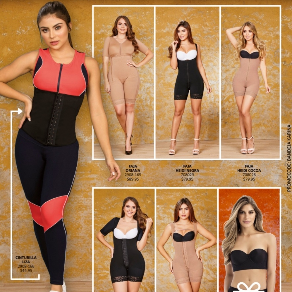 Leggings, Blusas, Fajas Colombianos